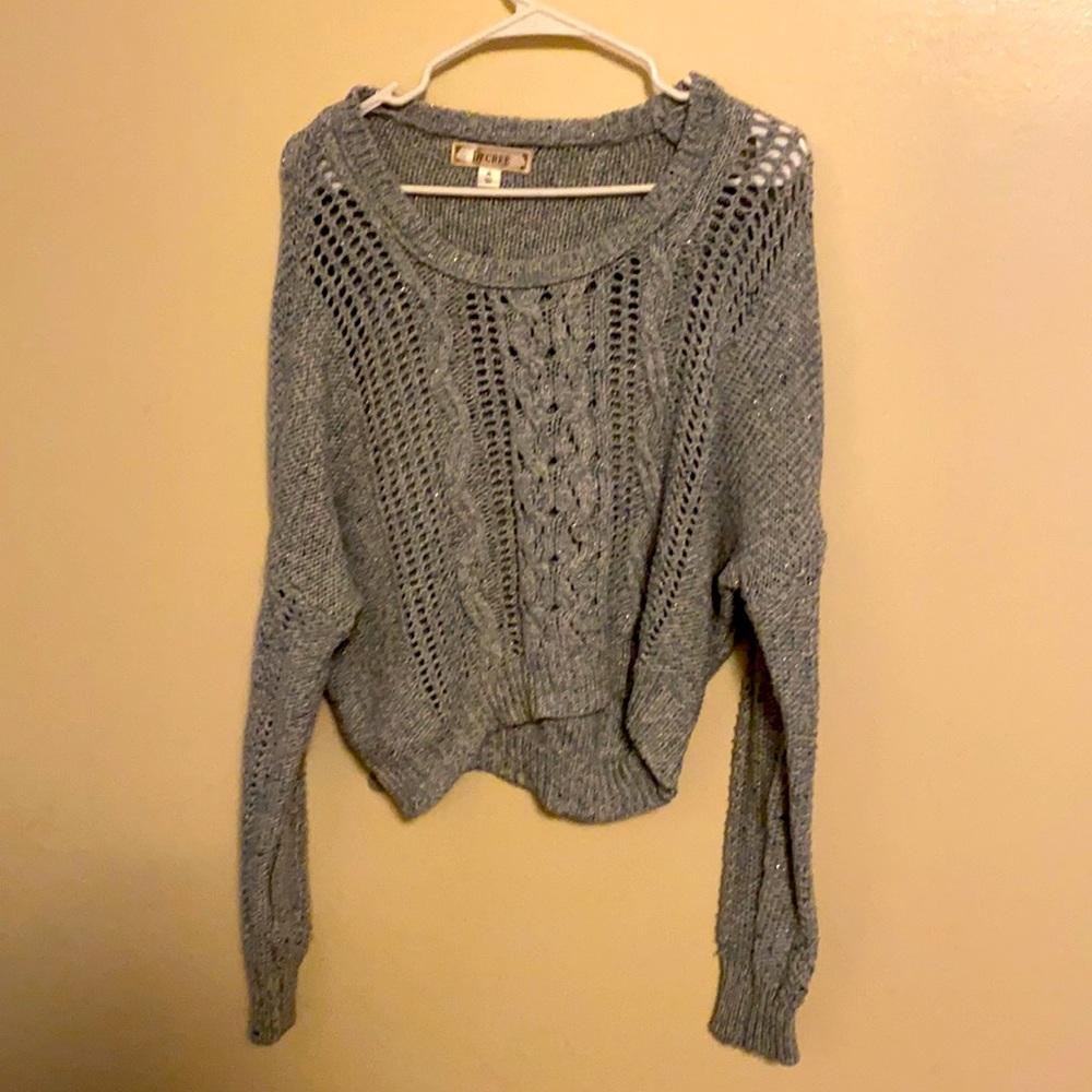 Women’s netted sweat shirt size XL